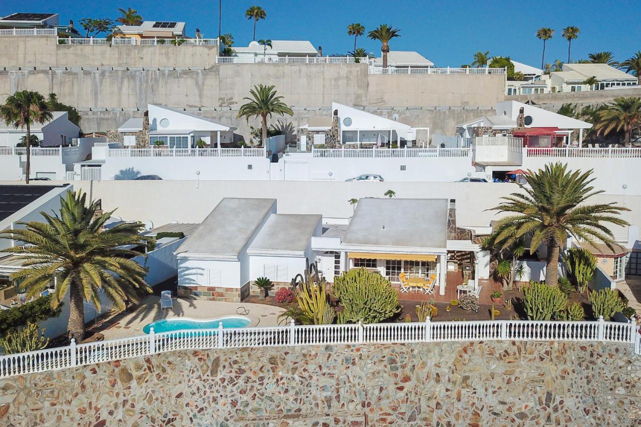Stunning Villa With Breathtaking Ocean View Mogán エクステリア 写真