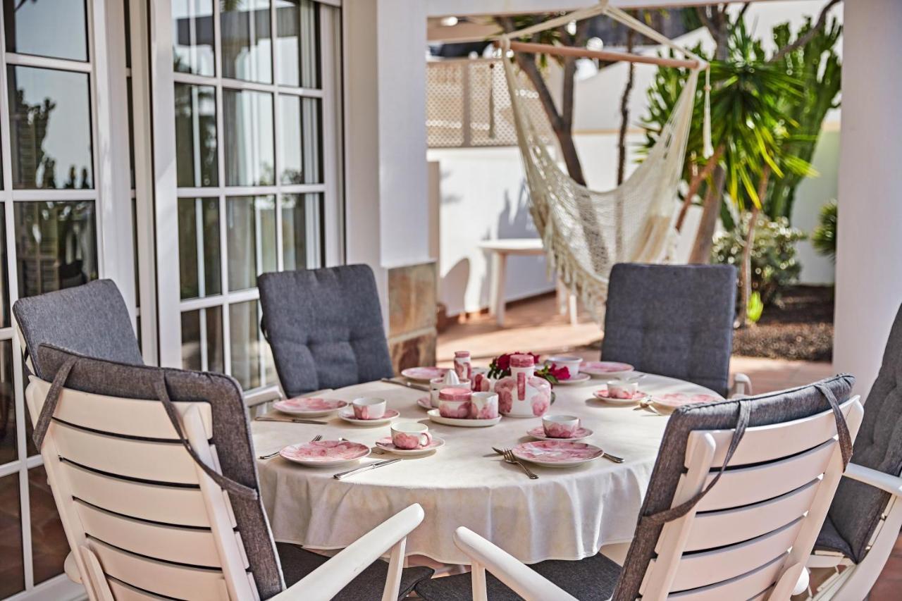 Stunning Villa With Breathtaking Ocean View Mogán エクステリア 写真