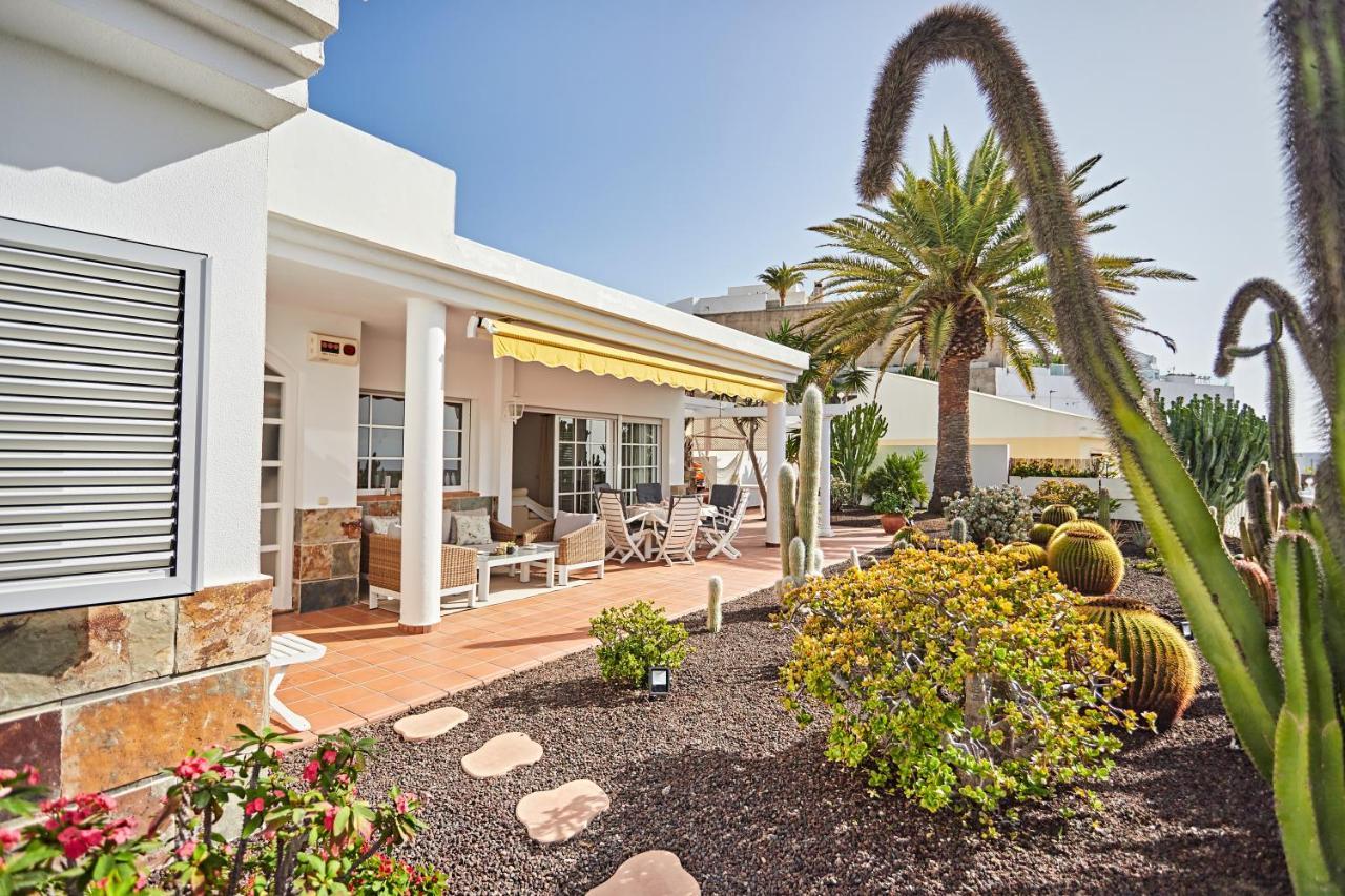 Stunning Villa With Breathtaking Ocean View Mogán エクステリア 写真